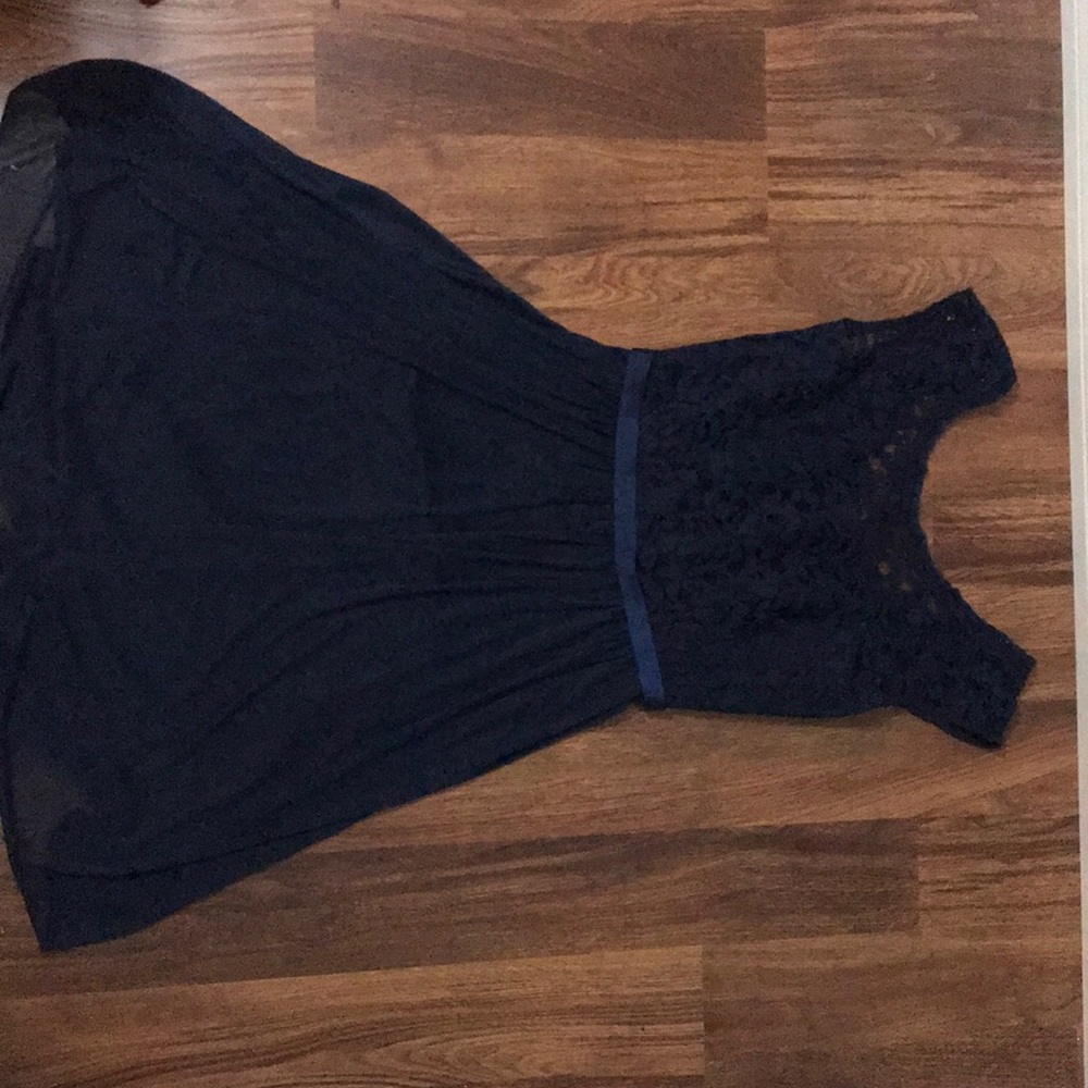 Marine blue dress